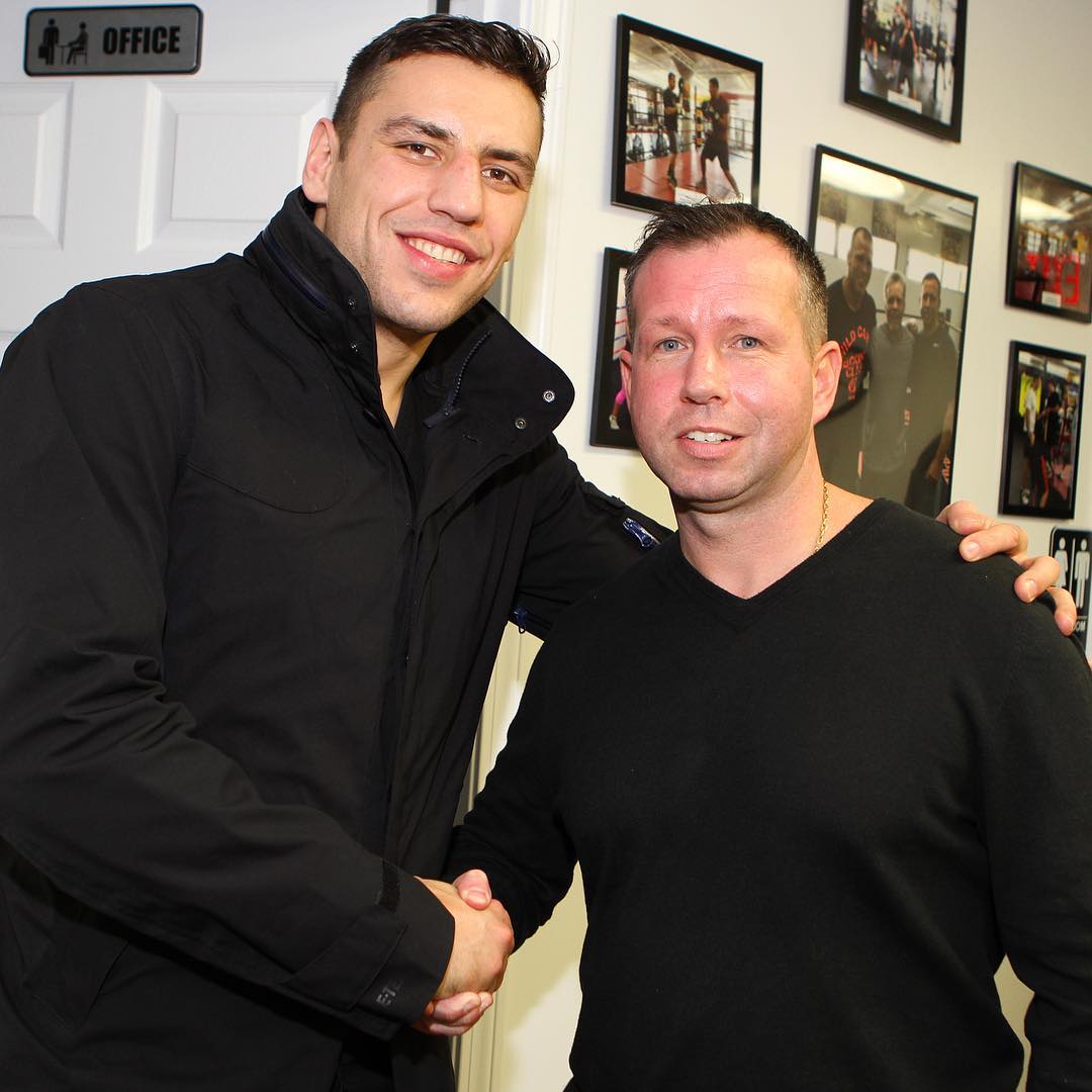 Congratulations to One of my toughest clients Milan Lucic on signing with the @edmontonoilers @nhl  www.fitboxdedham.com