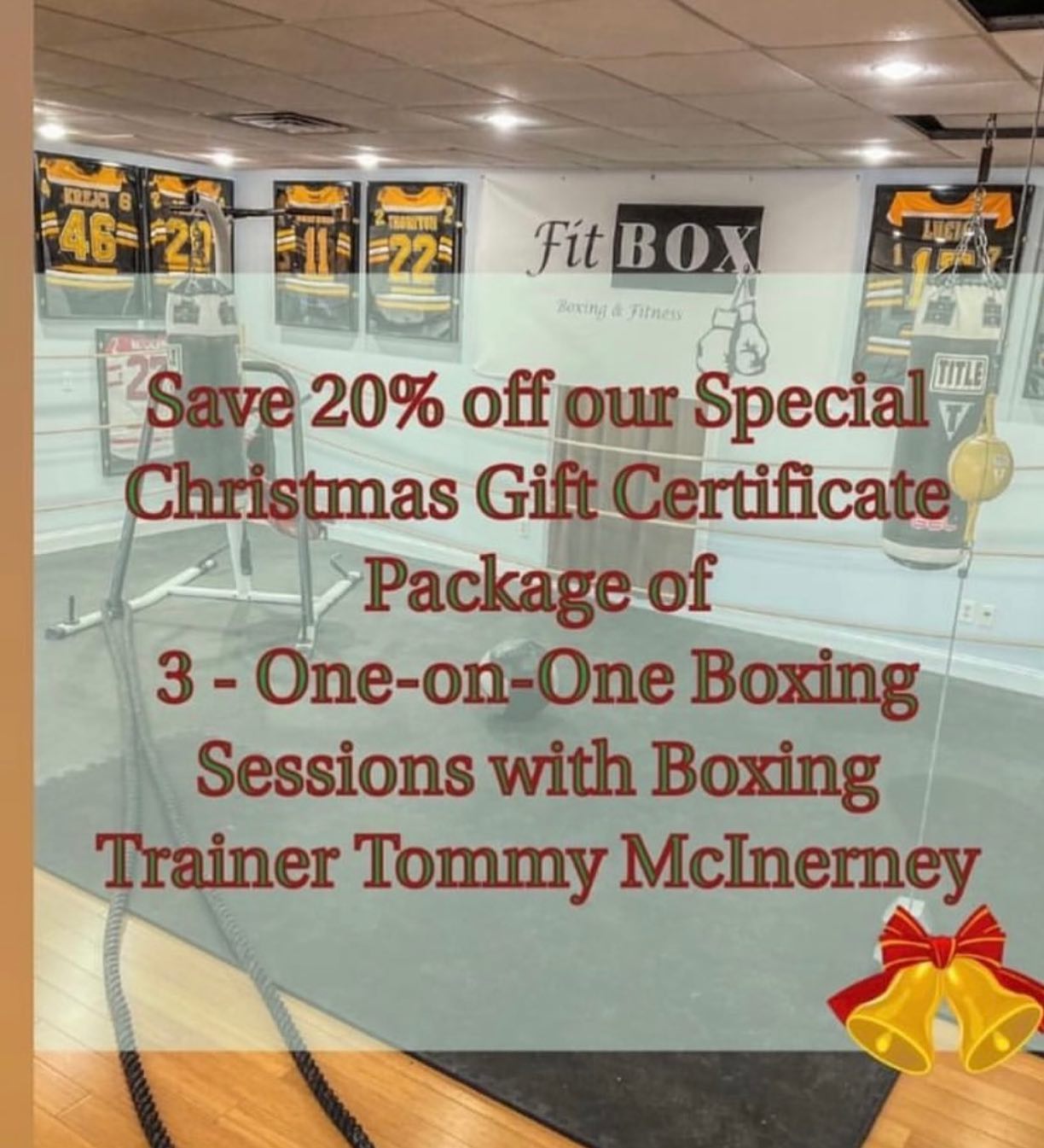 | FitBOX Dedham Christmas is here and we have the perfect gift . Contact us Today for more info call/text (781)727-9503 or email fitbox@outlook.com