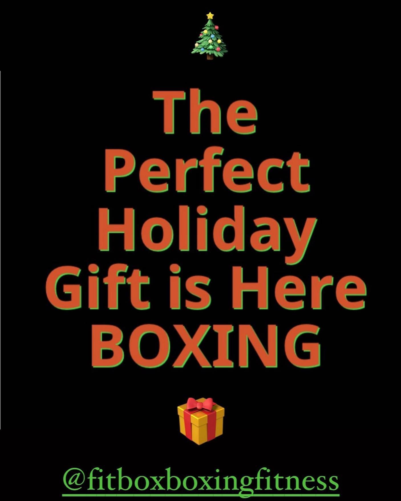 | FitBOX Dedham FitBOX’s Boxing Stocking stuffers - 20% off Gift cards for 3 one-on-one Boxing sessions with Boston’s well-known Boxing trainer @tommymcinerney