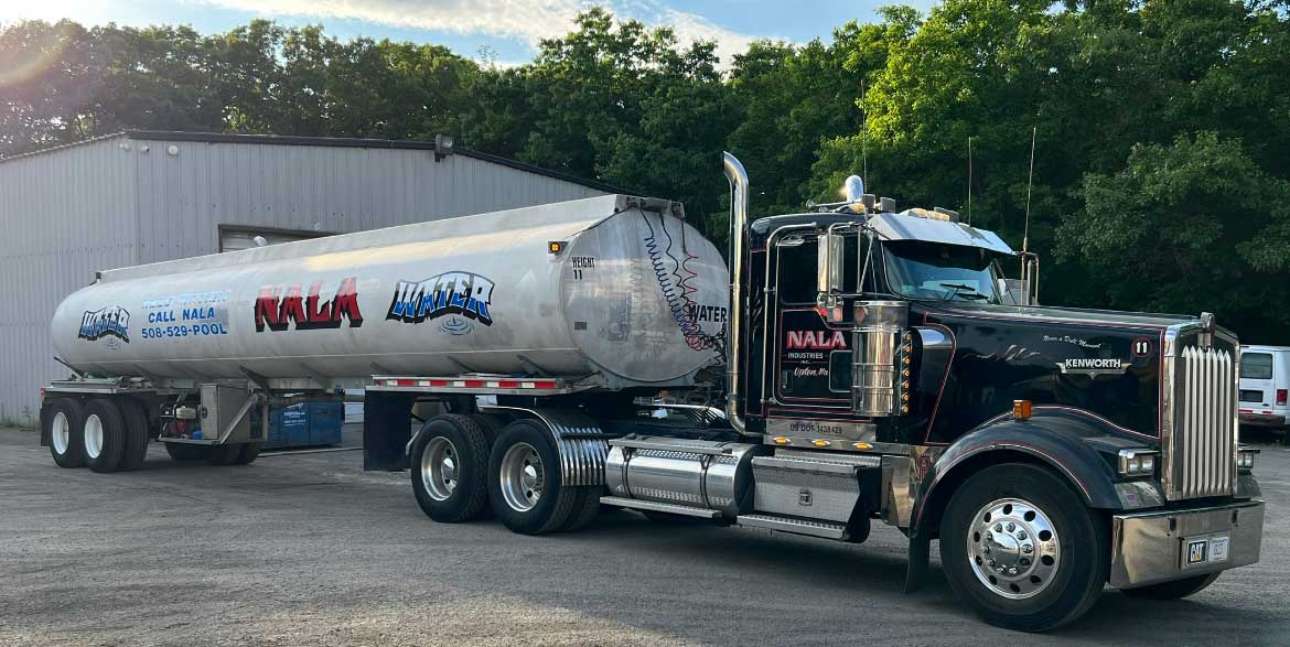 Water Hauling: Bulk Water Delivery For Commercial And Residential Projects  — M.A. Haskell & Sons Trucking